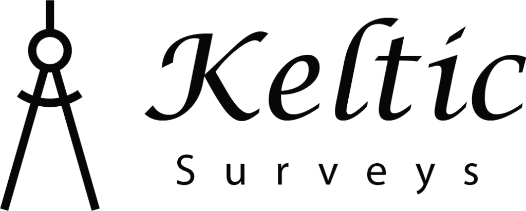 Keltic Surveys Logo black digitalon logo design