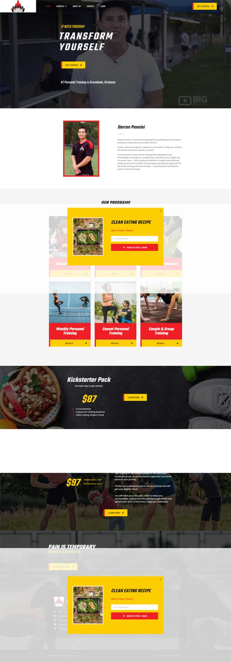 Personal Training & Fitness Classes – Brisbane QLD