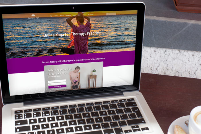 Yoga studio Brighton website redesign