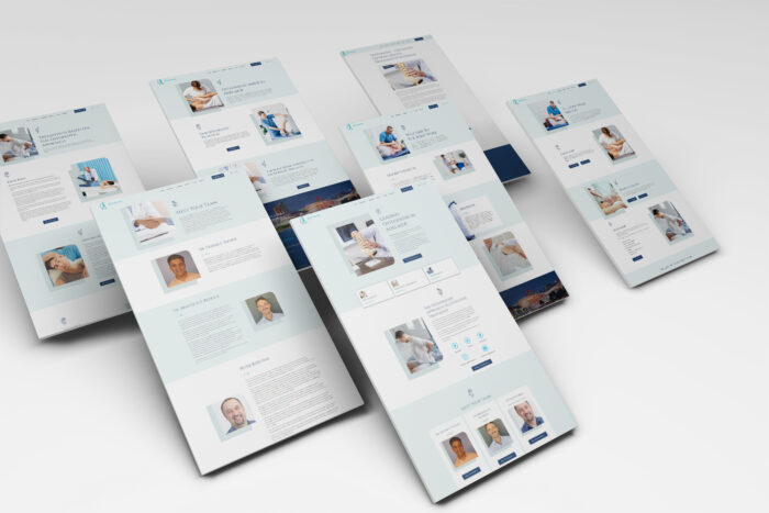 Osteopath website design sunshine coast