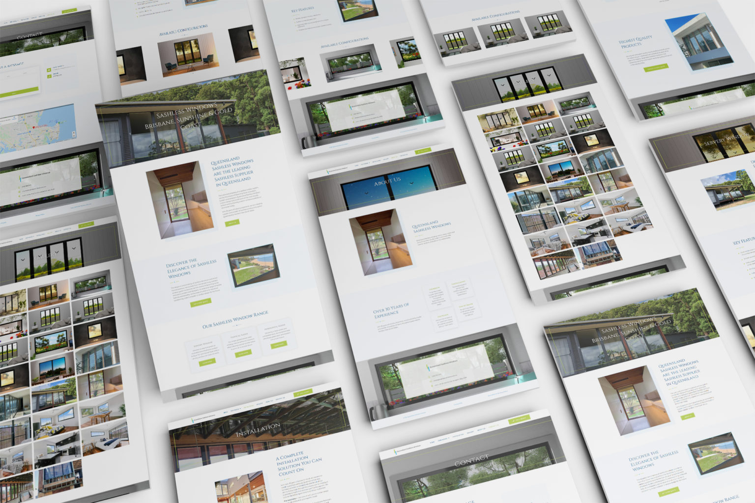 Window Supplier website redesign Brisbane