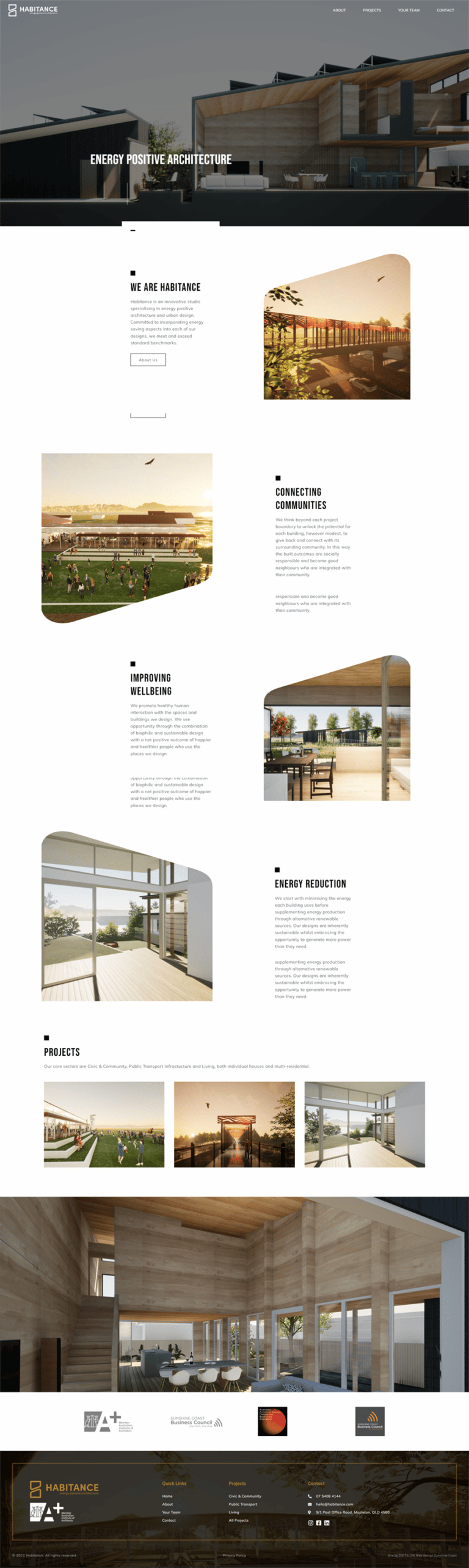 Building Designer Sunshine Cost Web Design Landing Page