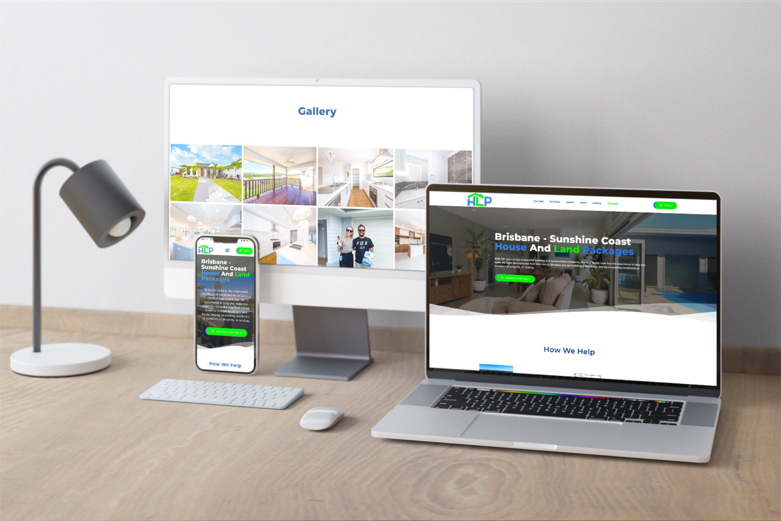 North Brisbane Land and House Packages Realty Website Design DIGITALON