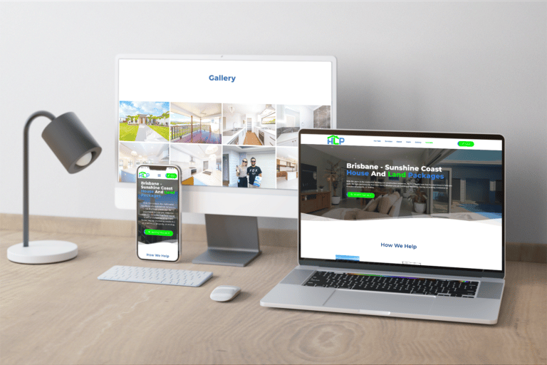 North Brisbane Land and House Packages Realty Website Design DIGITALON