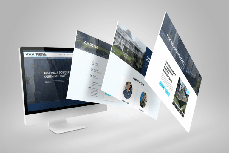 Fencing and Powdercoating Sunshine Coast Website Redesign DIGITALON