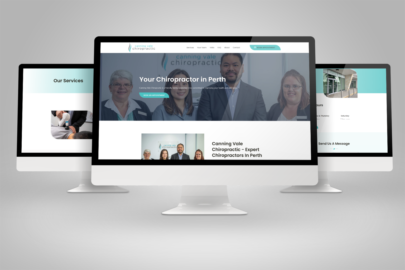 Chiropractor Perth Website Design Sunshine Coast DIGITALON