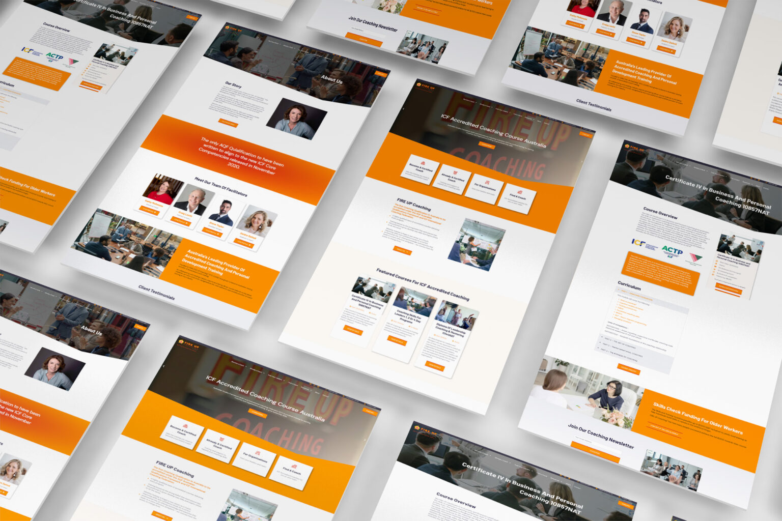 Coaching Course Provider Brisbane Website Design Sunshine Coast