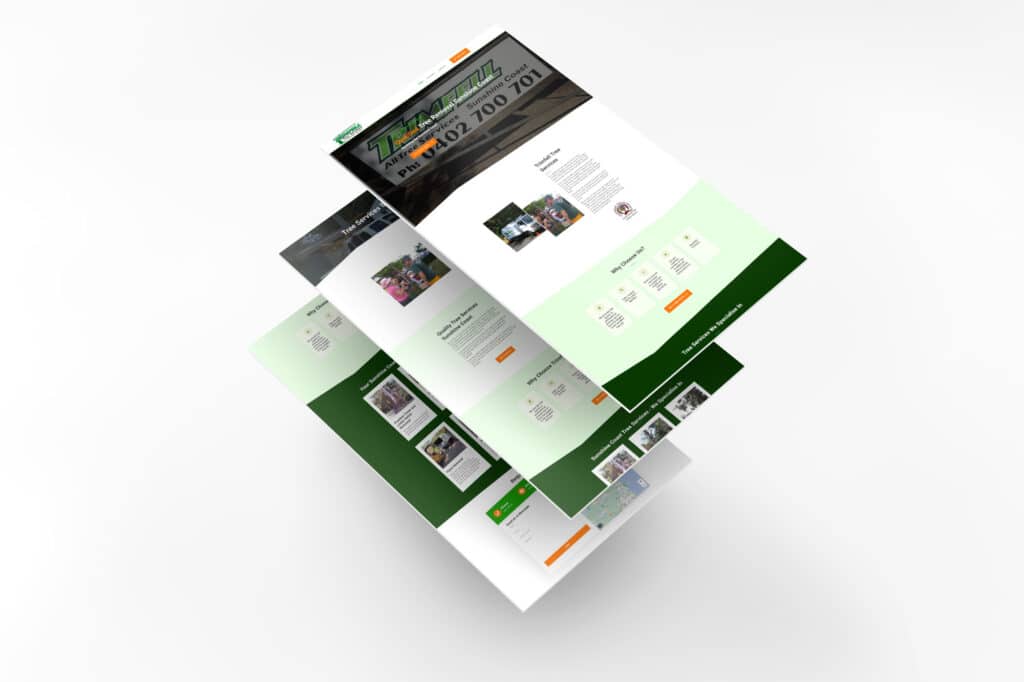 Tree Services Sunshine Coast DIGITALON Website Design