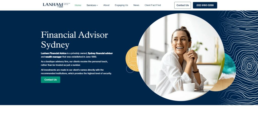 Lanham Financial Advisor Websites in Australia