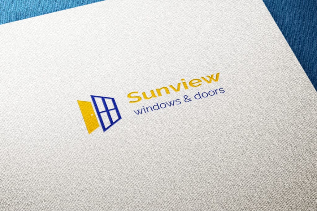 Window and Door Installer Sunshine Coast Logo Design DIGITALON