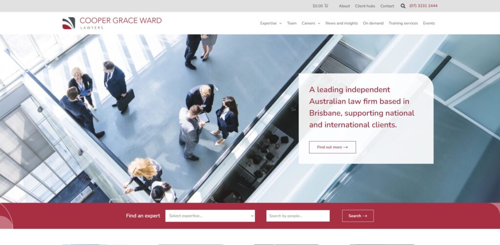 20 Best Law Firm Websites in Australia 18