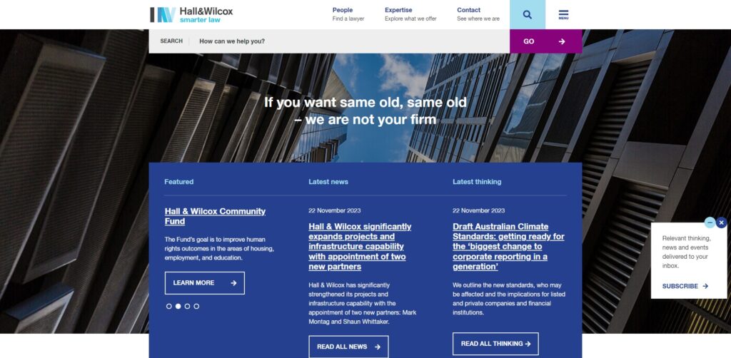 20 Best Law Firm Websites in Australia 14