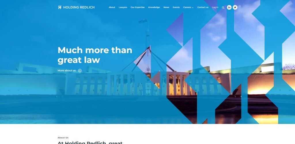 20 Best Law Firm Websites in Australia 15