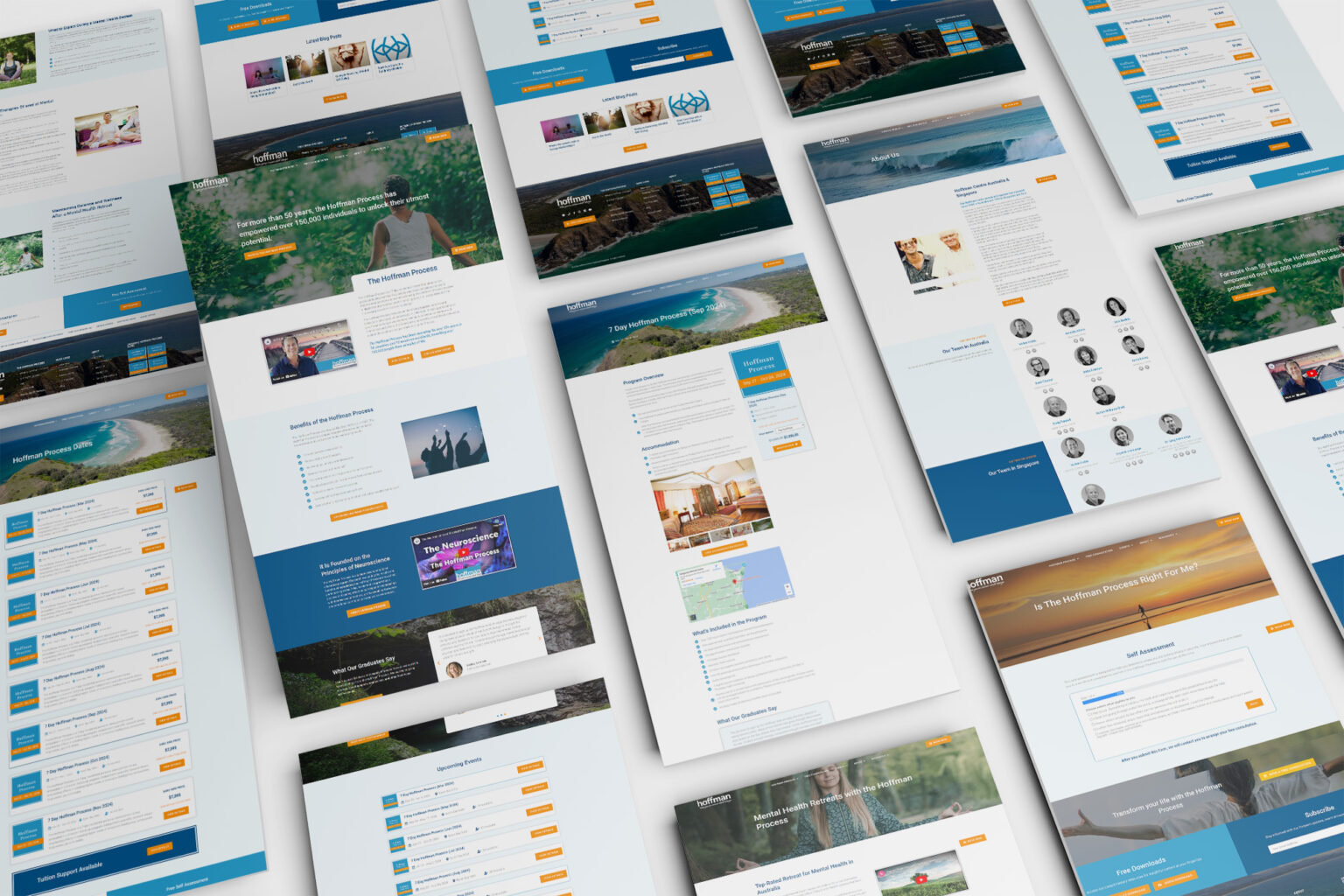 Mental Health Retreat Byron Bay Website Design Sunshine Coast DIGITALON