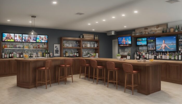 Sports Bar Website Design - None
