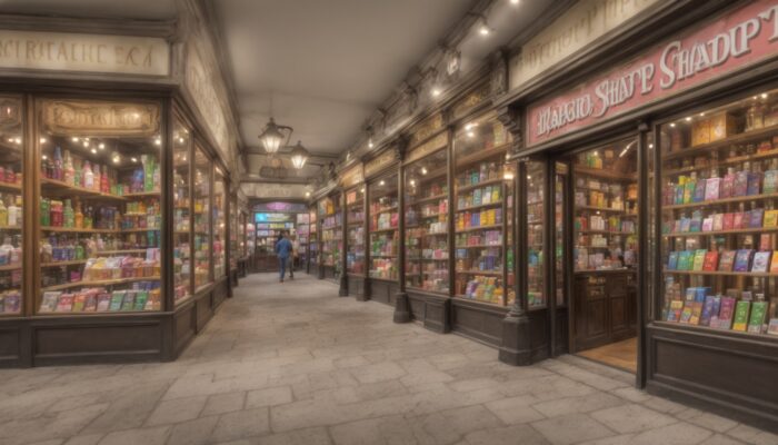 Magic Shop Website Design - None
