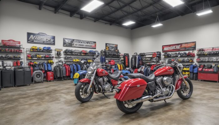 Motorcycle Repair Shop Website Design - None