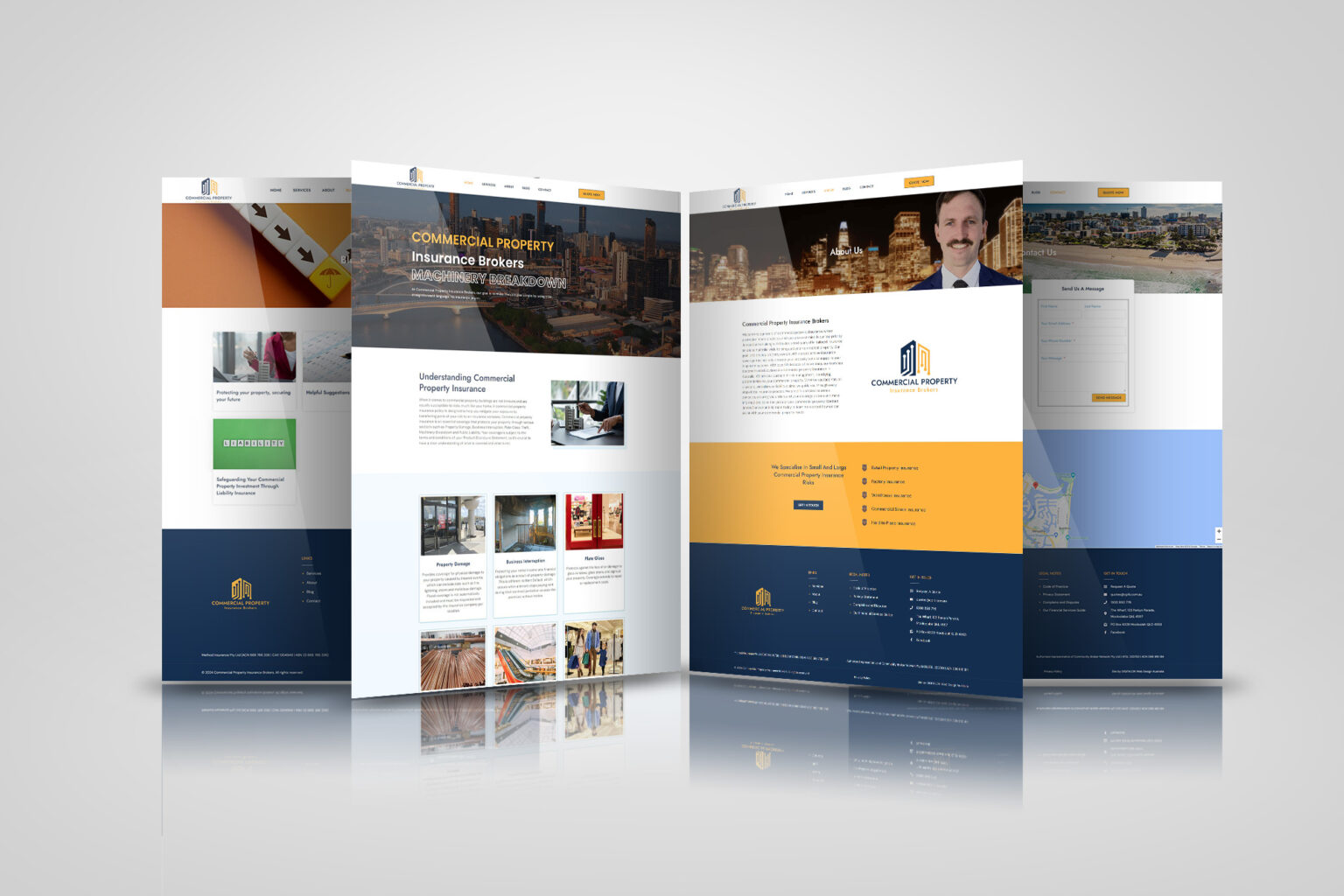 Insurance Broker Website Design Sunshine Coast DIGITALON