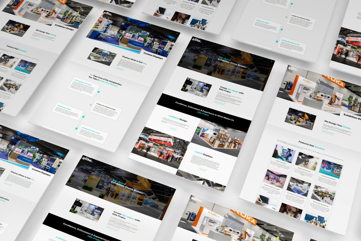 Exhibition Stand Builder Website Design Sunshine Coast DIGITALON