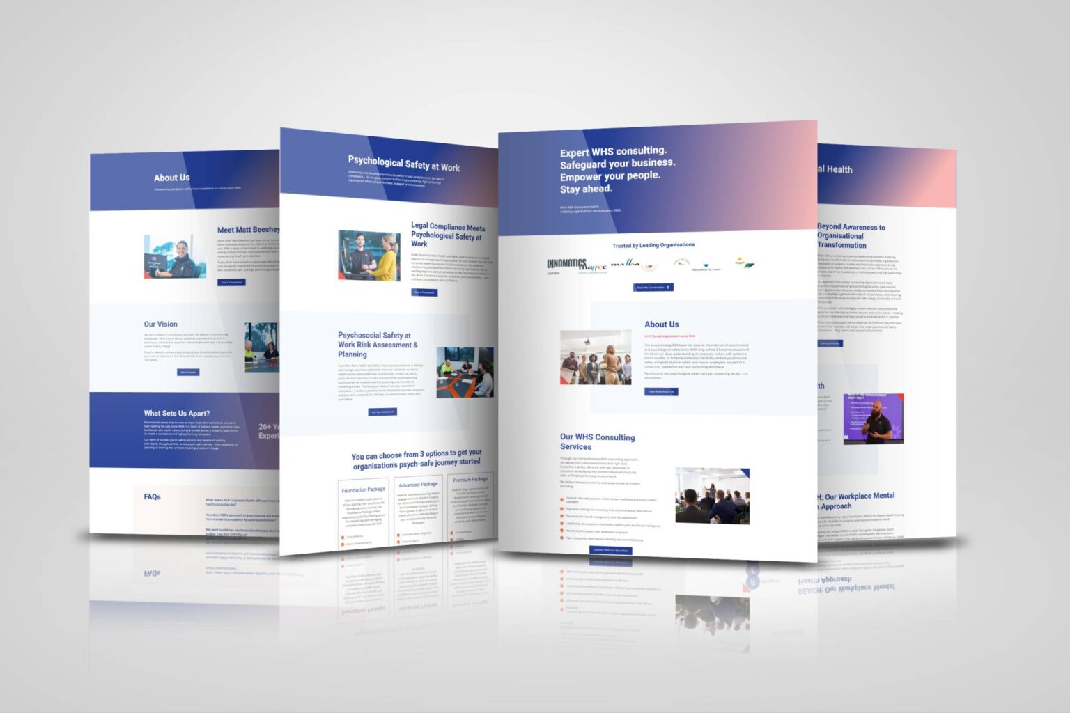 WHS Consulting Website Design Sunshine Coast DIGITALON