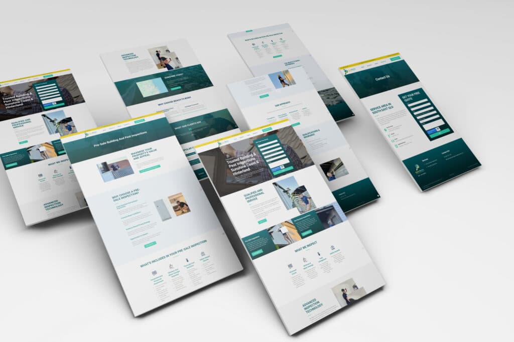 Building and Pest Inspections Website Design Sunshine Coast DIGITALON