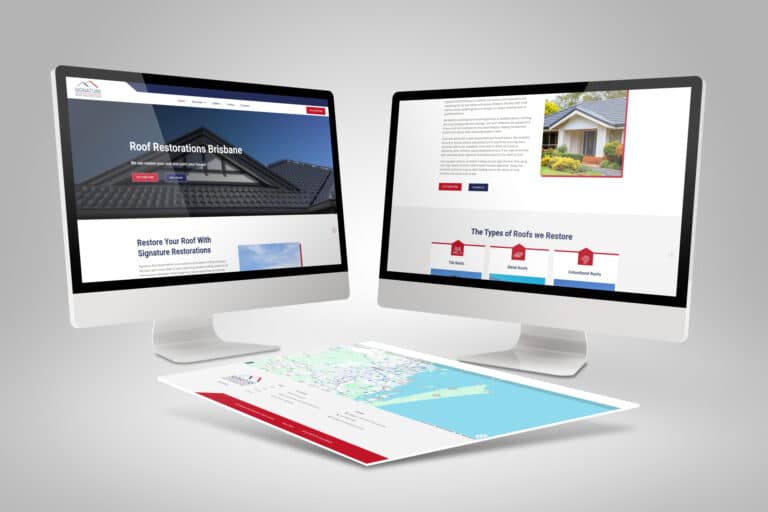 Roof Restoration Website Design Sunshine Coast DIGITALON