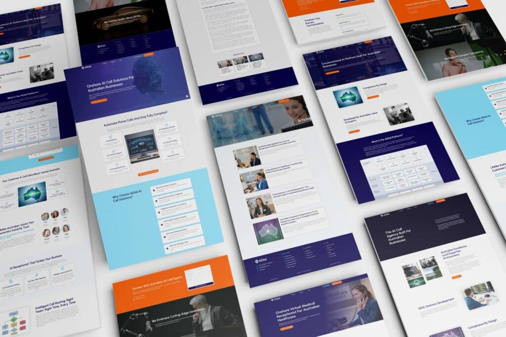 AI Call Solutions Website Design DIGITALON Sunshine Coast
