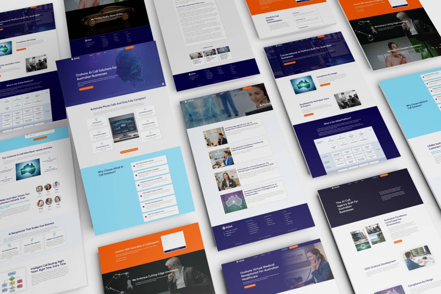 AI Call Solutions Website Design DIGITALON Sunshine Coast