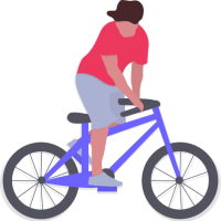 bicyle boy digitalon graphic design sunshine coast