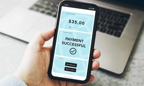 Paying with smartphone for online shopping. Paying using fast secure payment system. Paying bills Paying with smartphone for online shopping. Paying using fast secure payment system. Paying bills